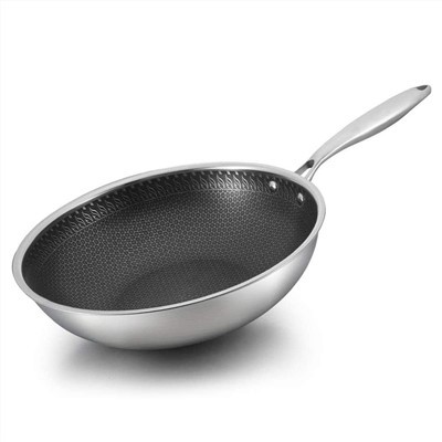 Non Stick steikarpanna úr ryðfríu stáli